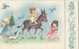 Fantaisies Fillette Au Cheval - Children And Family Groups