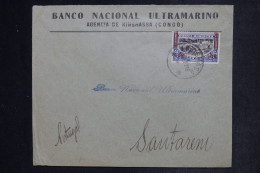 CONGO BELGE - Enveloppe Commerciale De Kinshassa Pour Le Portugal En 1922 - L 152770 - Storia Postale