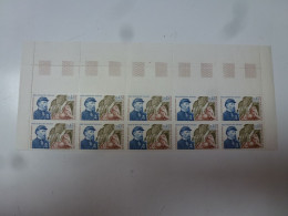 1970 N° 1660 Colonel Denfert Rochereau Belfort Bande De 10 Neuf ** - Unused Stamps