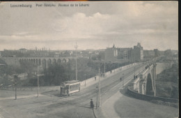 LUXEMBOURG PONT ADOLPHE. AVENUE DE LA LIBERTE - Otros & Sin Clasificación