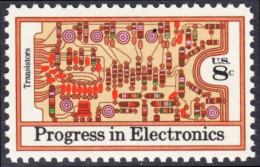 !a! USA Sc# 1501 MNH SINGLE (a2) - Electronics Progress - Ongebruikt
