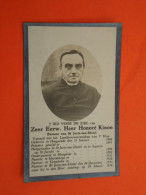 Priester - Pastoor Honorée Kinoo Geboren Te Hoogstade 1864 Overleden Te St. Joris-ten-Distel 1934  (2scans) - Religion & Esotericism