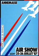 P0 - Annemasse - Patrouille De France - Air Show 25-26 Juillet 87 - Fliegertreffen