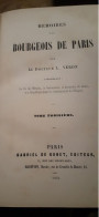 Mémoires D'un Bourgeois De PARIS Tome 3 à 5 LOUIS VERON Gabriel De Gonet 1854-1855 - Geschiedenis