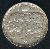 Belgien, 100 Francs 1951 Flämisch, Silber - 100 Francs