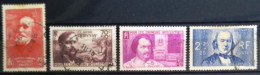 FRANCE                           N° 436/439                OBLITERE               Cote : 20 € - Used Stamps