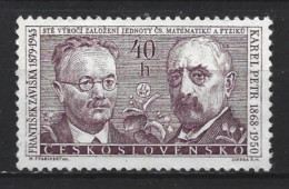 Ceskoslovensko 1962  F. Zaviska & K. Petr Y.T. 1203 (0) - Usados