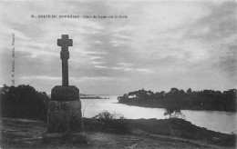 Croix De LANGLE En SÉNÉ - Clair De Lune Sur Le Golfe Du Morbihan - N°82 DECKER éd.  + Vue Vers ARRADON - Autres & Non Classés