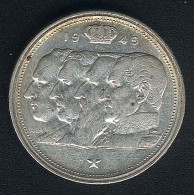 Belgien, 100 Francs 1949 Flämisch, Silber - 100 Francs