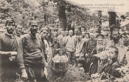 CARTE POSTALE ORIGINALE ANCIENNE : CAMPAGNE D'ORIENT 1914 -1918 UN ENTERREMENT SERBE A  X ...... ANIMEE SERBIE - Serbia