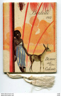 1933 Calendarietto Profumato - Serie "Donne Delle Nostre Colonie" - Poststempel