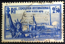 FRANCE                           N° 458                OBLITERE               Cote : 12.50 € - Used Stamps