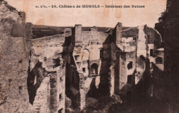 CPA - MUROLS - Intérieur Des Ruines Du Château - Edition G.d'O. - Autres & Non Classés