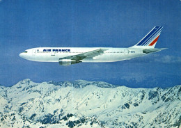 P0 - Carte Postale Avion - Airbus A 300 B2 - Air France - 1946-....: Modern Era