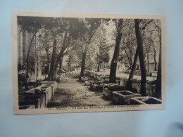 FRANCE   POSTCARDS  ARLES  MONUMENTS 1939 STAMPS - Autres & Non Classés