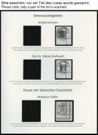 JAHRGÄNGE 2156-Bl. 57 O, 2001, Kompletter Jahrgang, Ohne Selbstklebende Marken, Jeweils Aus Der Rechten Unteren Bogeneck - Oblitérés