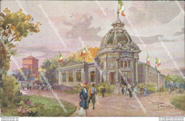 Bv364 Cartolina Esposizione Internazionale Di Torino 1911 Manifattura Tabacchi - Autres & Non Classés