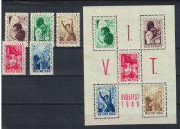 Hungaria - Hongrie - Magyar MS D 21 ** + 30% Cote 52 € + TP 908/912 ** - Unused Stamps