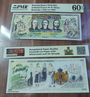 Copy Of The Romanian 1.000 Lei 1942  Banknote Project On Paper With Watermark And UV - Roumanie