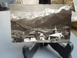 Ccpsm  Glacée LES HOUCHES  Chapelle Du Fouilly Et La Chaîne Du Mont-Blanc - Sonstige & Ohne Zuordnung