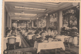 CPSM BELGIQUE BRUXELLES BOIS DE LA CAMBRE VILLA LORRAINE RESTAURANT - Cafés, Hôtels, Restaurants