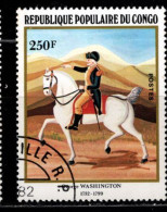 - CONGO - 1982 - YT N° 668 - Oblitéré -  Washinton - Used