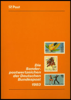 JAHRESZUSAMMENSTELLUNGEN J 11 **, 1983, Jahreszusammenstellung, Pracht, Mi. 65.- - Sonstige & Ohne Zuordnung