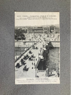 Paris Perspective Pont De La Concorde Carte Postale Postcard - Bruggen