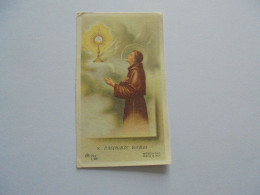 S Paschalis Baylon Pascal Image Pieuse Religieuse Holly Card Religion Saint Santini Sint Sancta Sainte - Imágenes Religiosas
