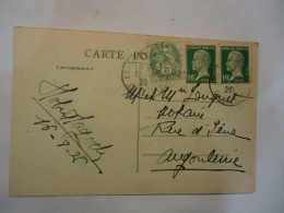 FRANCE   POSTCARDS  ROCHEFORT 1926 3 STAMPS - Otros & Sin Clasificación