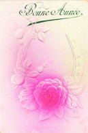 NOUVEL AN _S29198_ Bonne Année - Carte Gaufrée - Fleur Fer à Cheval - Nieuwjaar