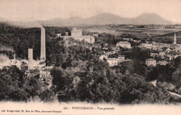 CPA - PONTGIBAUD - Vue Gale (usine) - Edition Bougé Béal - Other & Unclassified