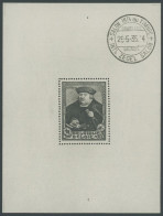 BELGIEN Bl. 3 **, 1935, Block SITEB, Ersttagsstempel Im Rand, Pracht, Mi. 400.- - Autres & Non Classés