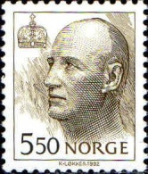 Norvège Poste N** Yv:1075 Mi:1118y Roi Harald V - Neufs