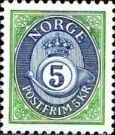 Norvège Poste N** Yv:1068 Mi:1111 Postfrim Chiffre Dans Cor De Poste - Unused Stamps