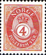 Norvège Poste N** Yv:1067 Mi:1110y Postfrim Chiffre Dans Cor De Poste - Unused Stamps