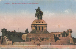 COBLENZ - Kaiser Wilhelm Provinzial Denkmal - Otros & Sin Clasificación