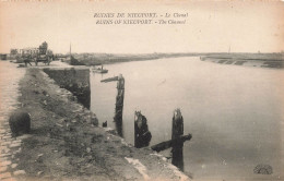 BELGIQUE - Ruines De Nieuport - Le Chenal - Carte Postale Ancienne - Autres & Non Classés