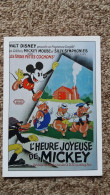 CPM DISNEY FILM CINEMA L HEURE JOYEUSE DE MICKEY TIRAGE LIMITE A 150 EXPL  LOUP 3 PETITS COCHONS 1935 - Autres & Non Classés