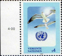 ONU (Vienne) Poste N** Yv:188 Mi:168 Mouettes Bord De Feuille - Neufs