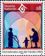 ONU (Vienne) Poste N** Yv:181 Mi:161 Internationales Jahr Der Famillie - Unused Stamps