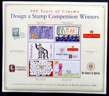 1996 ROYAL MAIL/HOUSE OF QUESTA, DESIGN A STAMP COMPETITION SOUV. SHEET. #02050 - Cinderellas