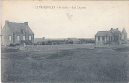 RAVENOVILLE : T.T.RARE CPA  AVEC CETTE VUE DES CHALETS T.B.ETAT. PETIT PRIX.A SAISIR. - Autres & Non Classés