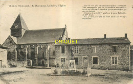 08 Verpel, Le Monument, La Mairie, L'Eglise - Autres & Non Classés