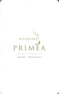 FILIPPINE  KEY HOTEL    Discovery Primea - Makati - Hotel Keycards
