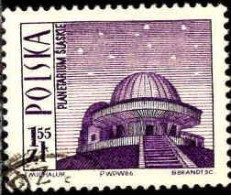 Pologne Poste Obl Yv:1562 Mi:1712 Planétarium (cachet Rond) - Gebraucht