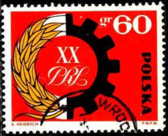 Pologne Poste Obl Yv:1331 Mi:1473 20.Anniversaire De La République (TB Cachet Rond) - Used Stamps
