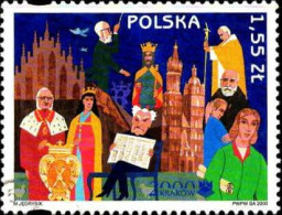 Pologne Poste Obl Yv:3595 Mi:3926 Célébrités De Krakow (Beau Cachet Rond) - Usados