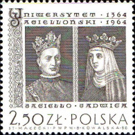 Pologne Poste N** Yv:1346 Mi:1489 Casimir Jagellon & Reine Jadwiga - Nuevos