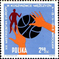 Pologne Poste N** Yv:1288 Mi:1422 Basket-ball - Ongebruikt